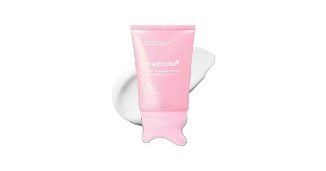 کرم گواشا مدی کیوب آبرسان و ضد چروک Medicube PDRN Collagen Gua Sha
